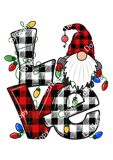 ColorSplash Ultra | Christmas Gnome Love 3