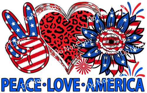 ColorSplash Ultra | Peace love America