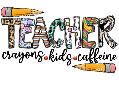 ColorSplash Ultra | Teacher Crayons Kids Caffeine