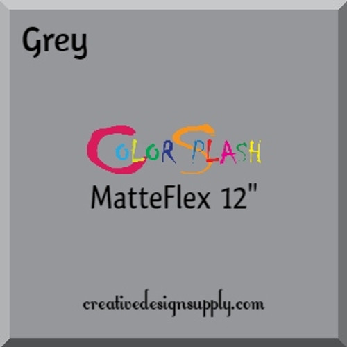 ColorSplash MatteFlex 12" | Grey
