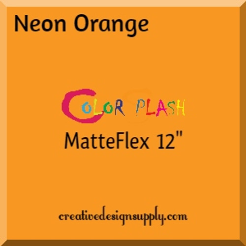 ColorSplash MatteFlex 12" | Neon Orange