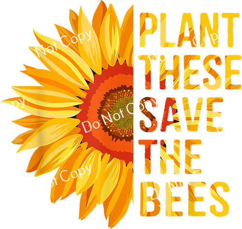 ColorSplash Ultra Transfers | Plant These Save Bees