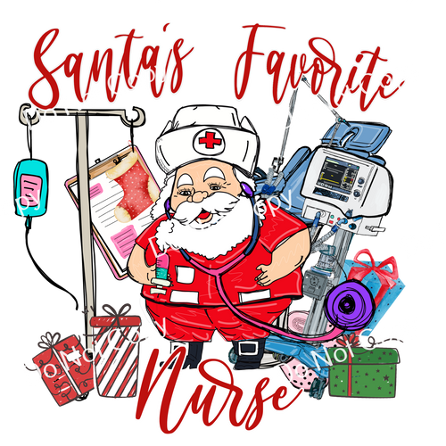 ColorSplash Ultra | Santa's Favorite Nurse