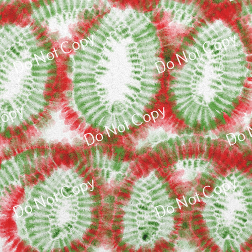 Printed Pattern Vinyl | Christmas Tie Dye 10