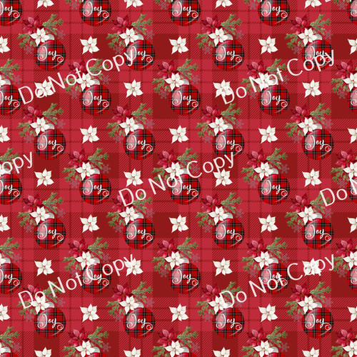 Printed Pattern Vinyl | Christmas Deer 11