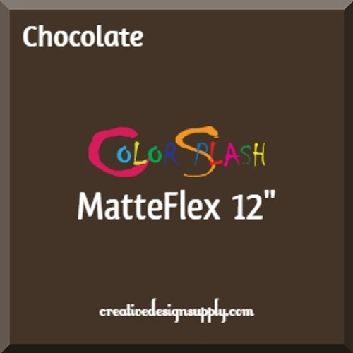 ColorSplash MatteFlex 12" | Chocolate
