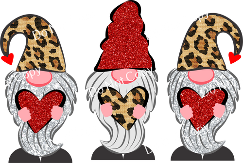 ColorSplash Ultra | Valentine Leopard Gnomes