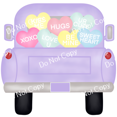 ColorSplash Ultra | Conversation Hearts Truck