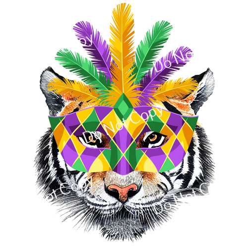 ColorSplash Ultra | Mardi Gras Tiger Mask JP 2