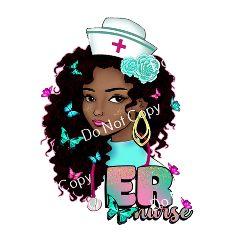ColorSplash Ultra | African American ER Nurse CF