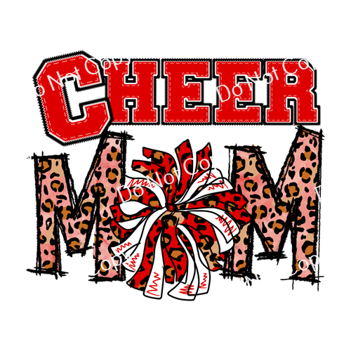 Cheer Mom Red CF