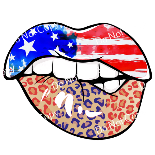 ColorSplash Ultra | Patriotic Sexy Lips CF