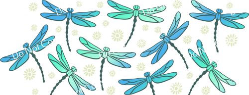 ColorSplash Ultra UV DTF | Dragonflies CF 1