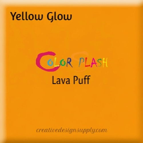 ColorSplash Lava Puff Glow | Yellow