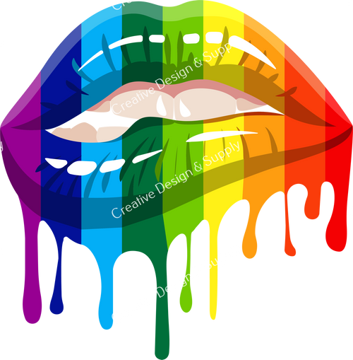 ColorSplash Ultra | LGBT Drip Lips