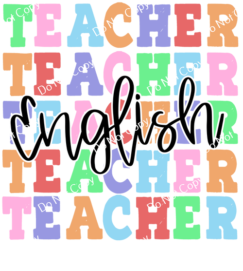 ColorSplash Ultra | English Teacher 1 CF