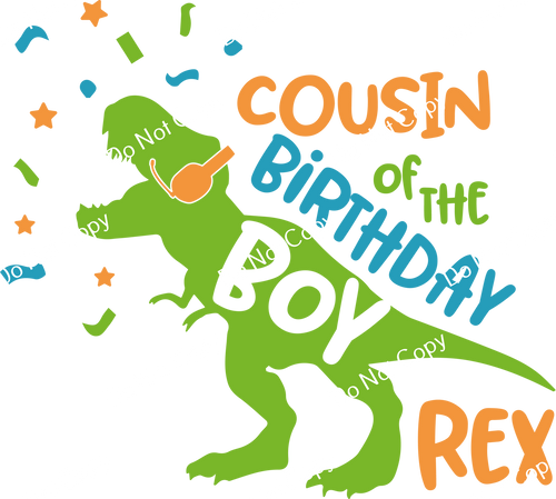 ColorSplash Ultra | Cousin Of The Birthday Boy Rex