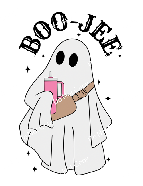 Boo-Jee Stanley funny halloween Tumbler Inspired Cute Ghost with