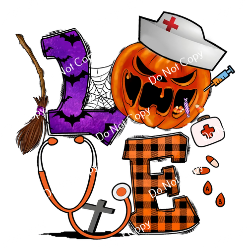 ColorSplash | Spooky Nurse Love CF