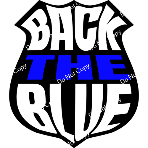ColorSplash Ultra | Back The Blue Badge CF
