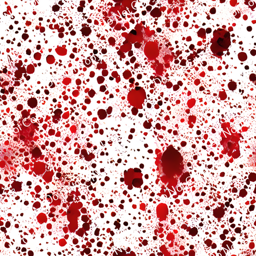 Printed Pattern Vinyl | Blood Splatter CF 21