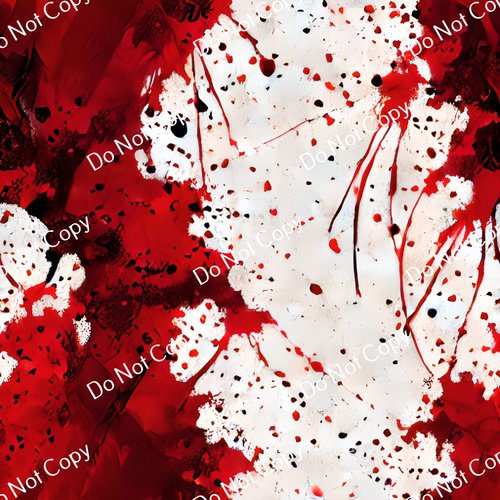 Printed Pattern Vinyl | Blood Splatter CF 9