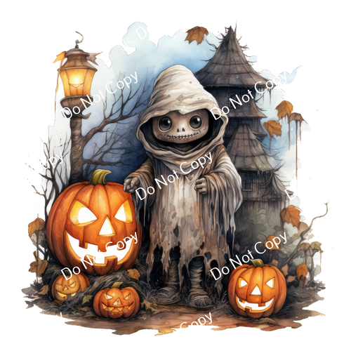 ColorSplash Ultra | Watercolor Spooky Halloween 9