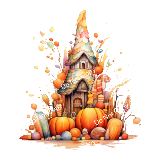 ColorSplash Ultra | Watercolor Spooky Halloween 4