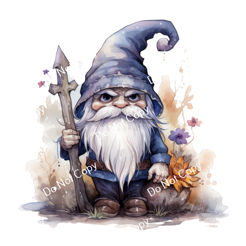 ColorSplash Ultra | Watercolor Halloween Gnomes 10