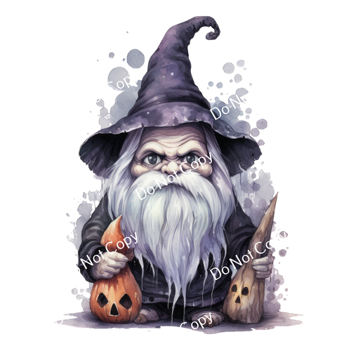 ColorSplash Ultra | Watercolor Halloween Gnomes 2