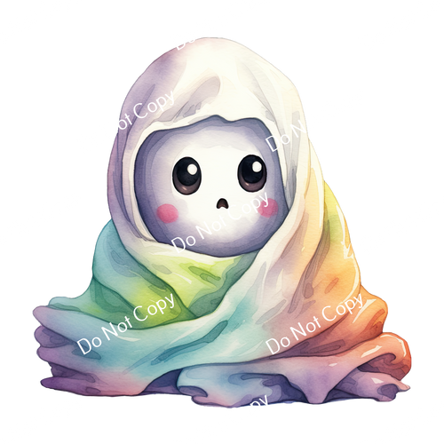 ColorSplash Ultra | Watercolor Baby Ghosts 7