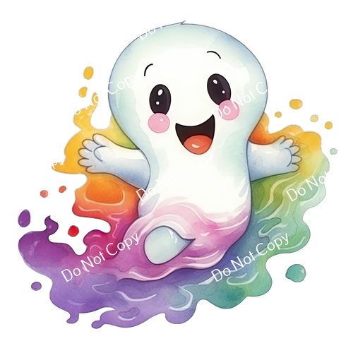 ColorSplash Ultra | Watercolor Baby Ghosts 4