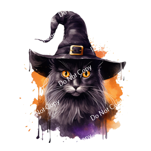 ColorSplash Ultra | Watercolor Halloween Animals 26