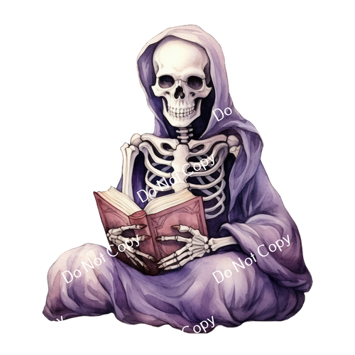 ColorSplash Ultra | Watercolor Halloween Skeletons 5