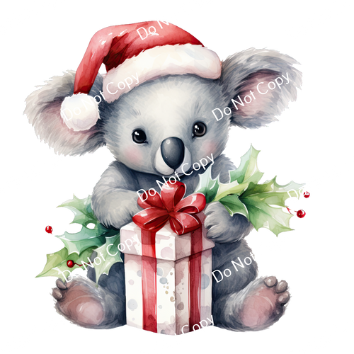 ColorSplash Ultra | Watercolor Christmas Animals 2