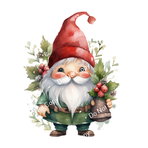 ColorSplash Ultra | Watercolor Christmas Gnomes 6