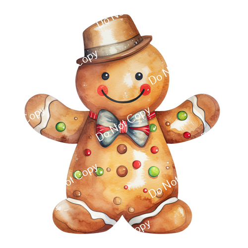 ColorSplash Ultra | Watercolor Gingerbread Man 7