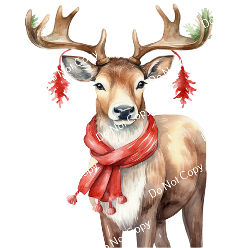 ColorSplash Ultra | Watercolor Reindeer 12