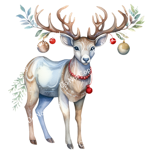 ColorSplash Ultra | Watercolor Reindeer 8