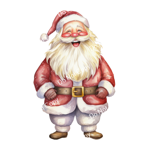 ColorSplash Ultra | Watercolor Santa Claus 2