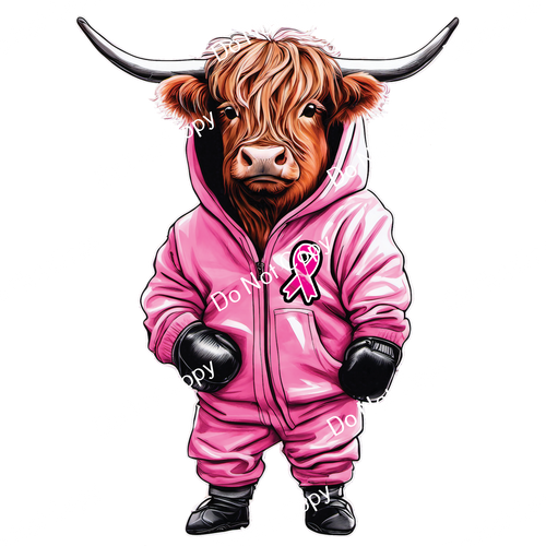 ColorSplash Ultra | BC Awareness Highland Cow CF 7