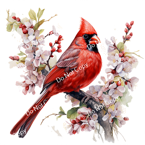 ColorSplash Ultra | Floral Red Cardinal 9