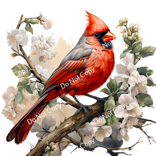 ColorSplash Ultra | Floral Red Cardinal 7