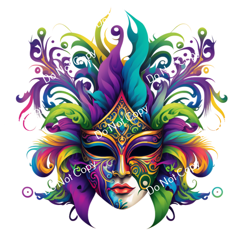 ColorSplash Ultra | Mardi Gras Mask CF 9