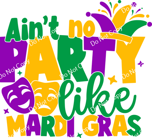ColorSplash Ultra | Ain't No Party Like Mardi Gras CF