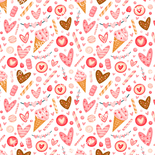 CDS Printed Pattern Vinyl | Valentine CUS 61