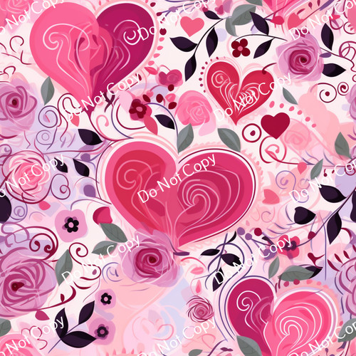 CDS Printed Pattern Vinyl | Valentine DBG 11