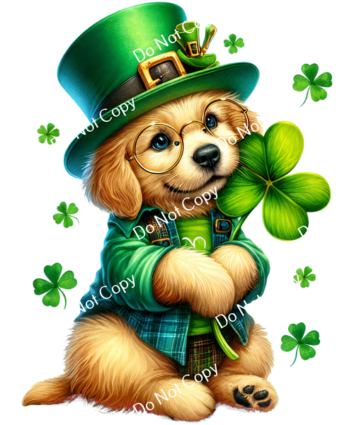 ColorSplash Ultra | Dog St. Patrick's Day 4 CF
