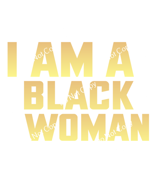 ColorSplash Ultra | I Am Black Woman CF