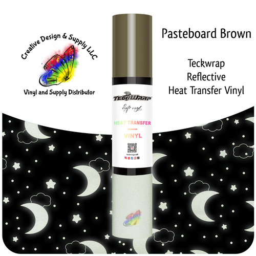 Teckwrap Reflective HTV | Pasteboard Brown